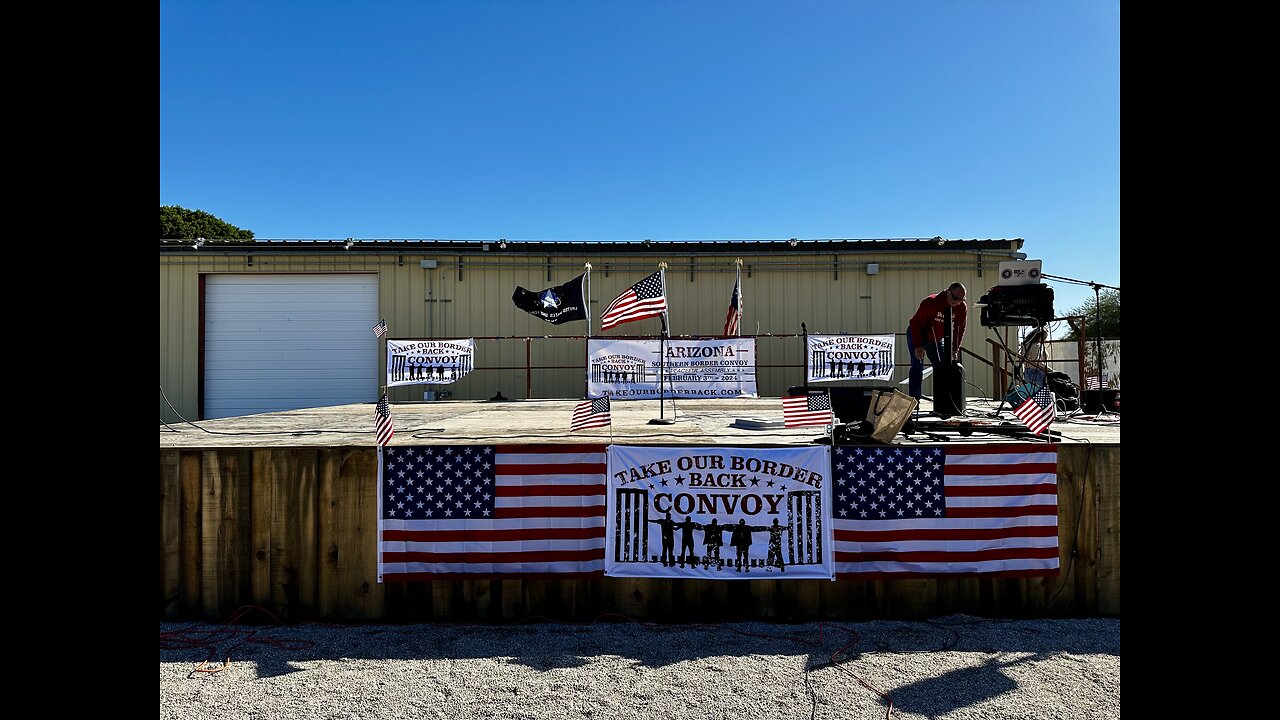 Take Our Border Back Rally Live