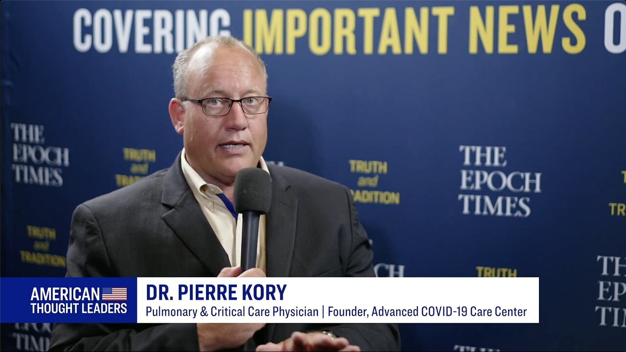 Pierre Kory on Treating Vaccine Injury Syndrome & the Suppression of Early Treatment