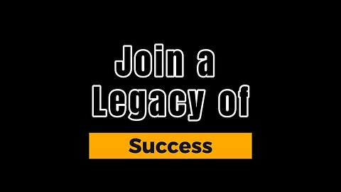 Join a Legacy of Success