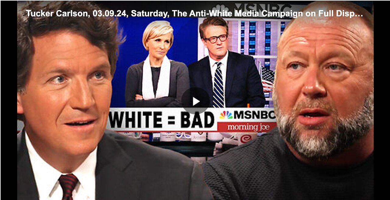 The anti-White media campaign.