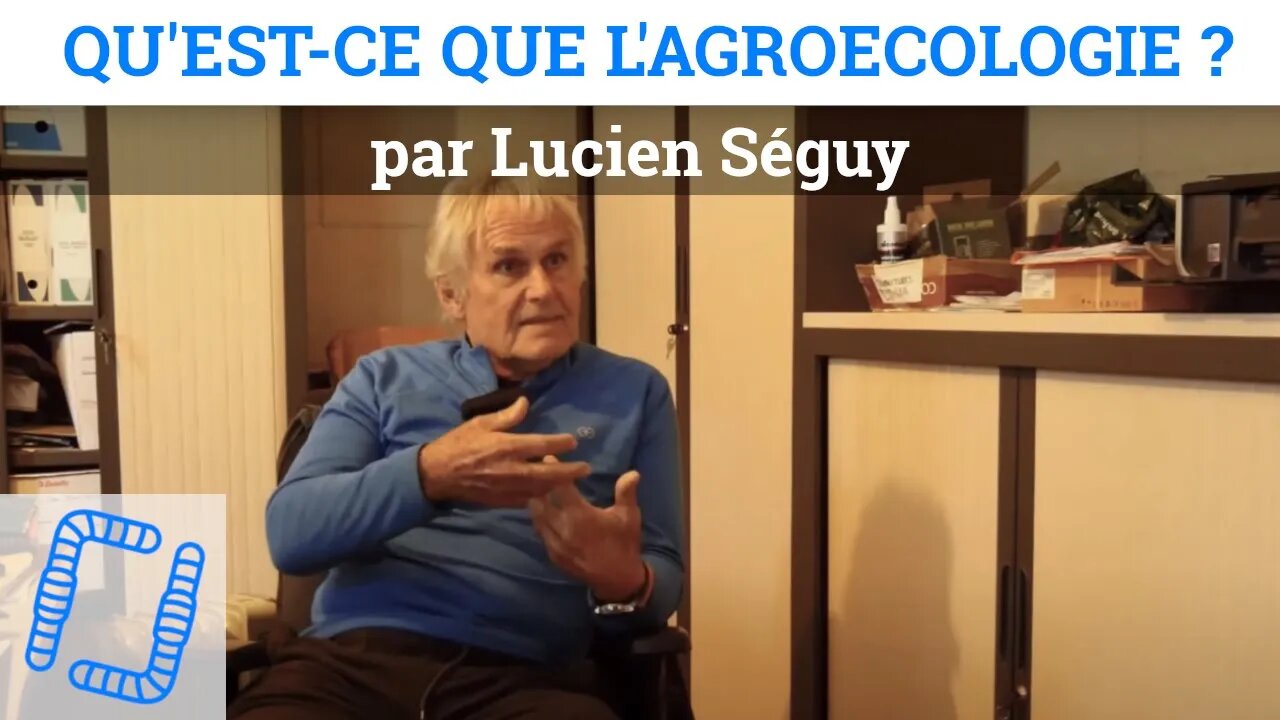 Lucien Seguy donne sa version de l'agroécologie