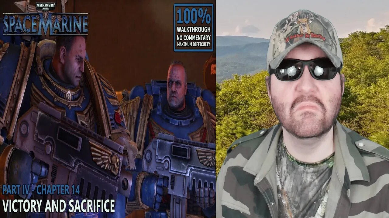 [Warhammer 40K: Space Marine] 100% Walkthrough (Hard) - 14. Part IV - Ch.14: V&S - Reaction! (BBT)