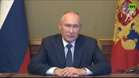 RU - Vladimir Putin Address to the Nation regarding Missile Attacks