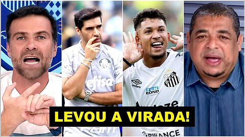 "O Abel TEM QUE SABER PERDER! E o Palmeiras hoje contra o Santos..." OLHA ESSE BAITA DEBATE!