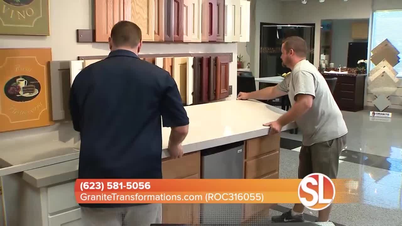 Kitchen or bathroom need a new look? Call Granite Transformations of North Phoenix can help