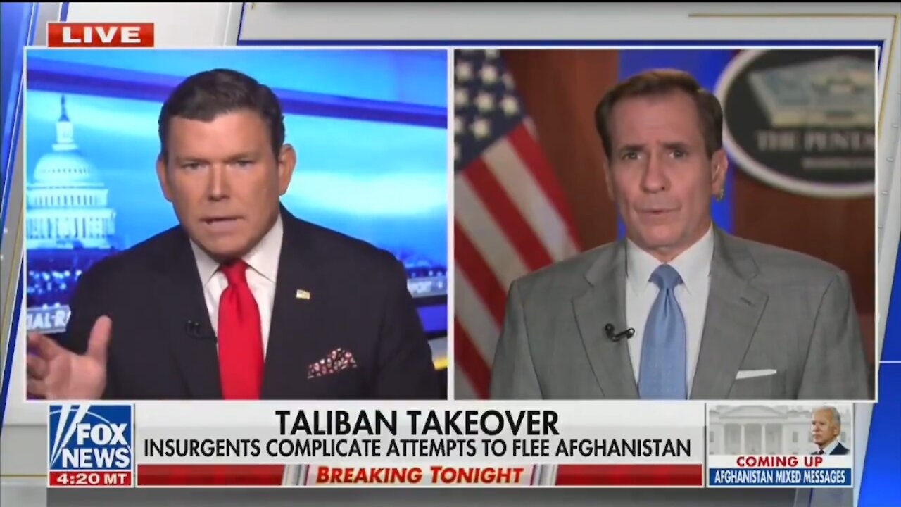 Pentagon Has NO Answer To Why Britain Can Get Their People Out Of Afghanistan But U.S Can’t