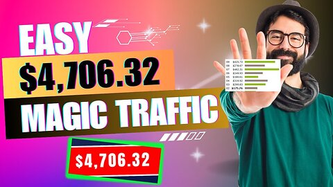 60 Second Traffic Make You $4,706.32 | MAKE Money Online 2024