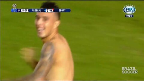 INCRÍVEIS Melhores Momentos do Jogo Arsenal de Sarandi 2 x 1 Sport Sul Americana 27 07 2017