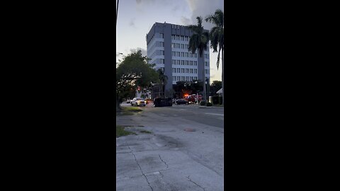 Another car crash #crash #florida #pompano