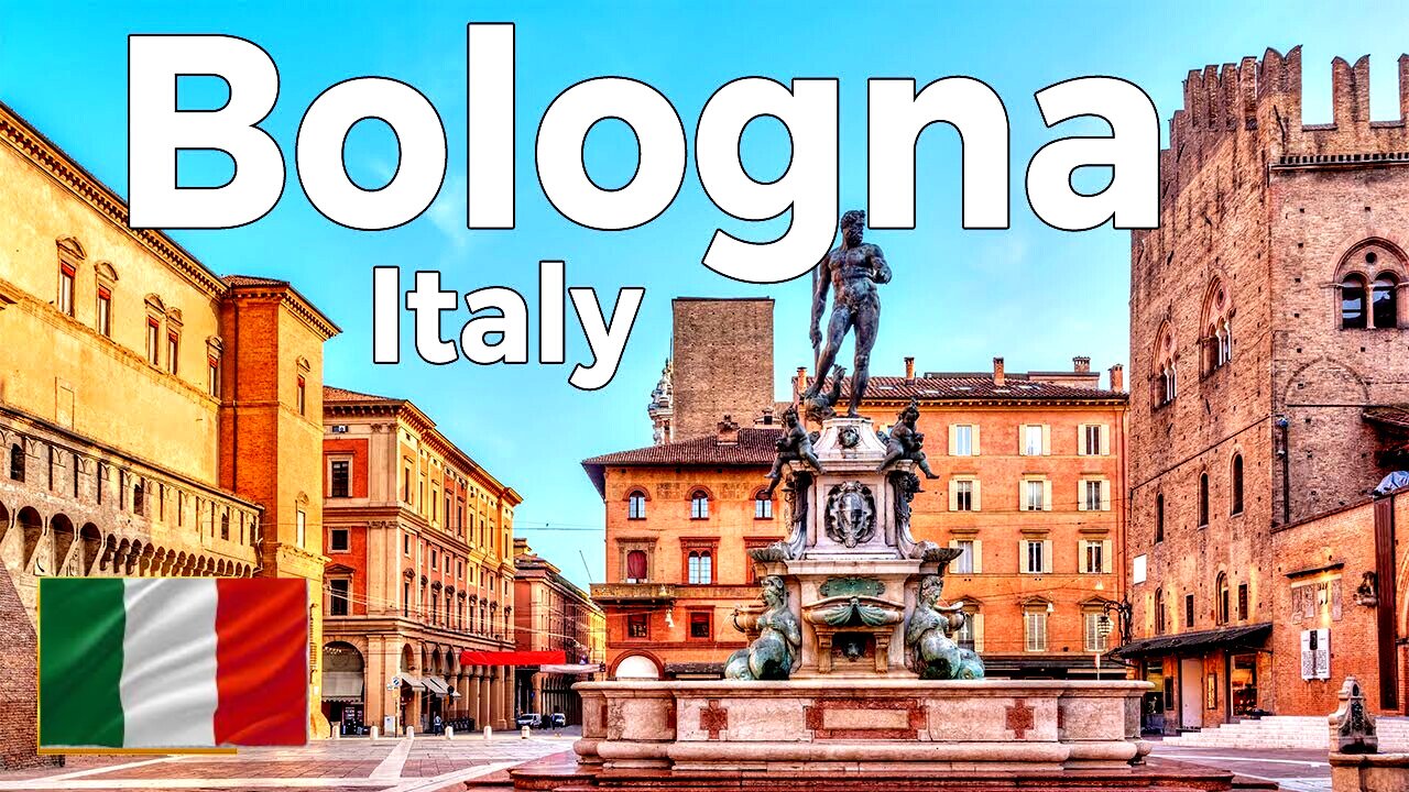 Walking in BOLOGNA Italy 🇮🇹 4K 60fps UHD