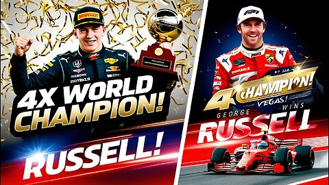 Max Verstappen wins fourth straight World Championship as George Russell takes victory in Las Vegas