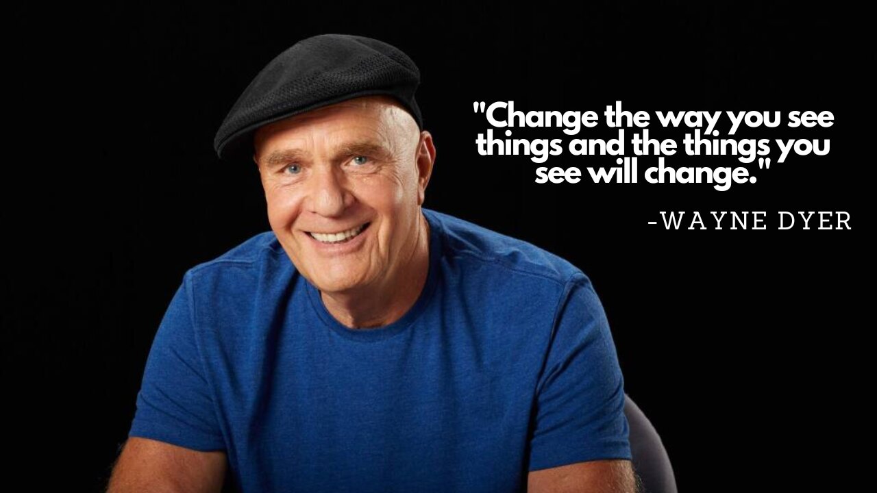 Wayne Dyer Motivational Speech "Focus on Yourself"