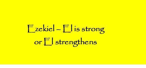 Ezekiel 5:1-5