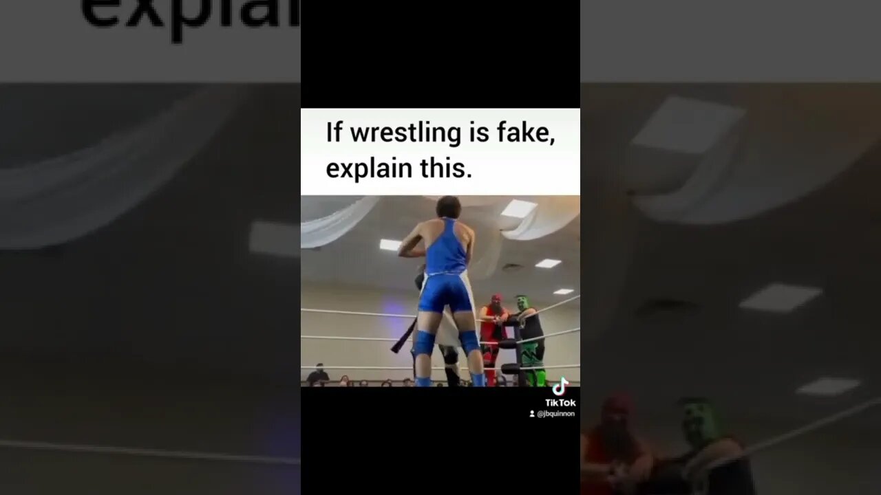 this video proves wrestling is real