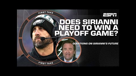 'IT BLOWS MY MIND' 🤯 Jeff Saturday reacts to QUESTIONS about Nick Sirianni's future! 🧐 | First Take