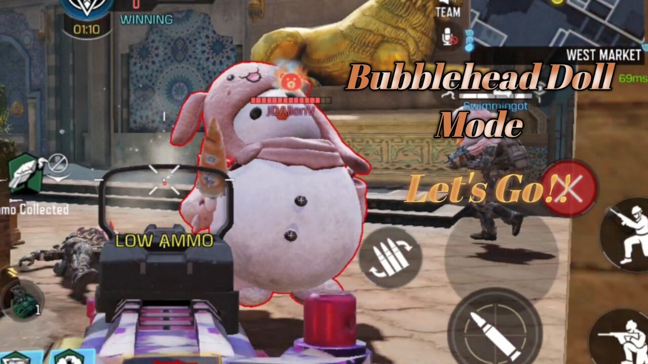 CALL OF DUTY MOBILE | Bubblehead Doll Mode really exciting....