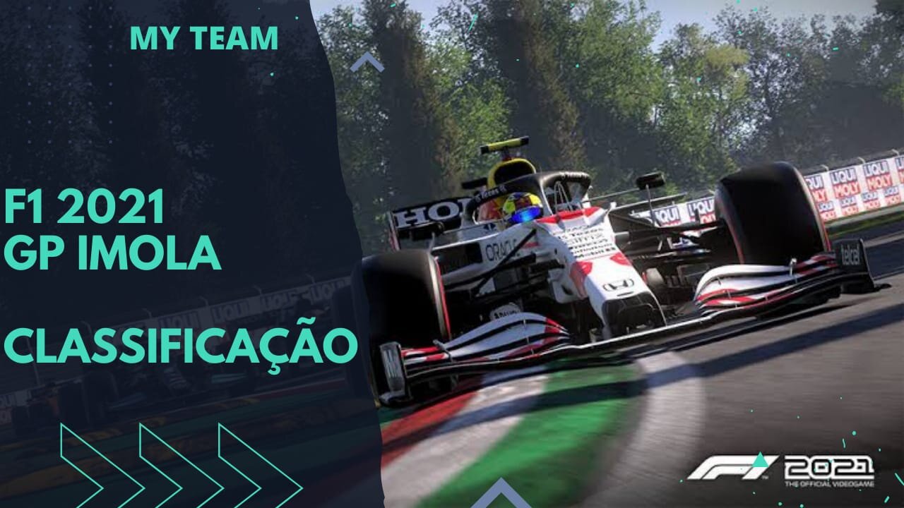 F1 2021 #02 º MY TEAM º CLASSIFICAÇÃO GP DE IMOLA 🏎️🏁