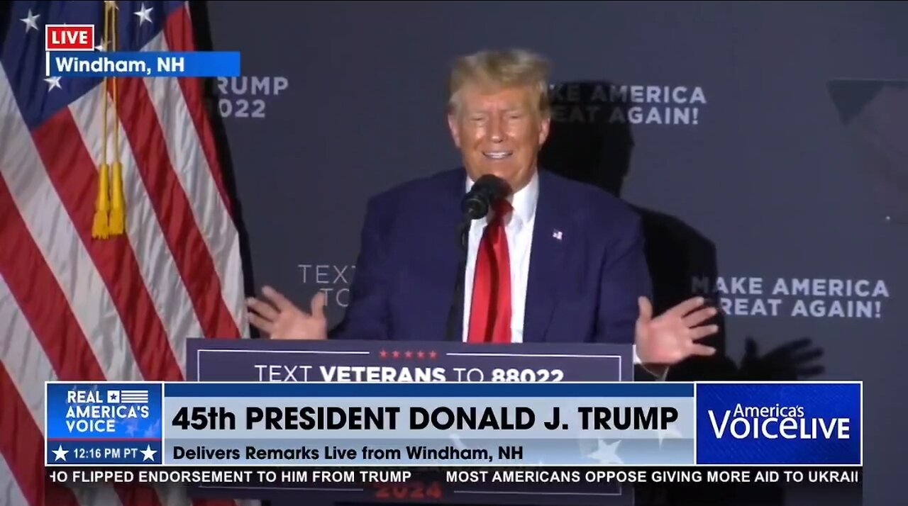 Trump: They’re NOT Taking Away My 1st Amendment Right