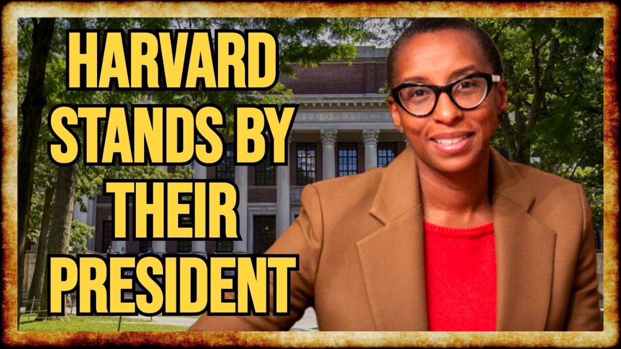 Harvard DEFIES Pressure, UNANIMOUSLY Backs President Claudine Gay