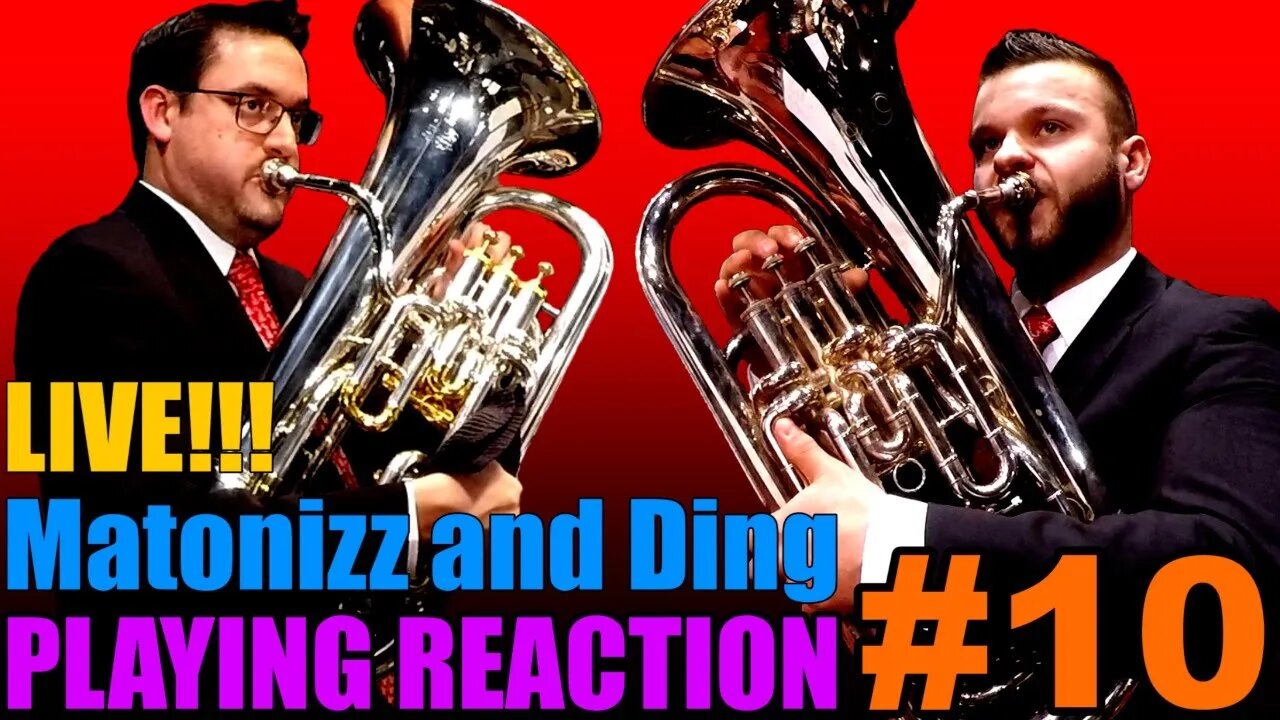 Matonizz and Ding REACT TO BRASS BAND PERFORMANCES!!! LIVE ep.10