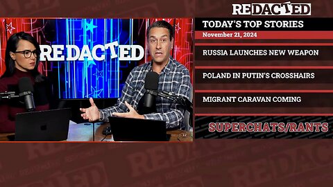 BREAKING: President Putin SHOCKED The World Today—Launching NEW-Tech Nuclear-Capable Warheads That "NATO Can't Stop", Biden Calls for His Own Impeachment (WATCH!), Matt Gaetz Withdraws His Appointment as A.G. + More! | Redacted News