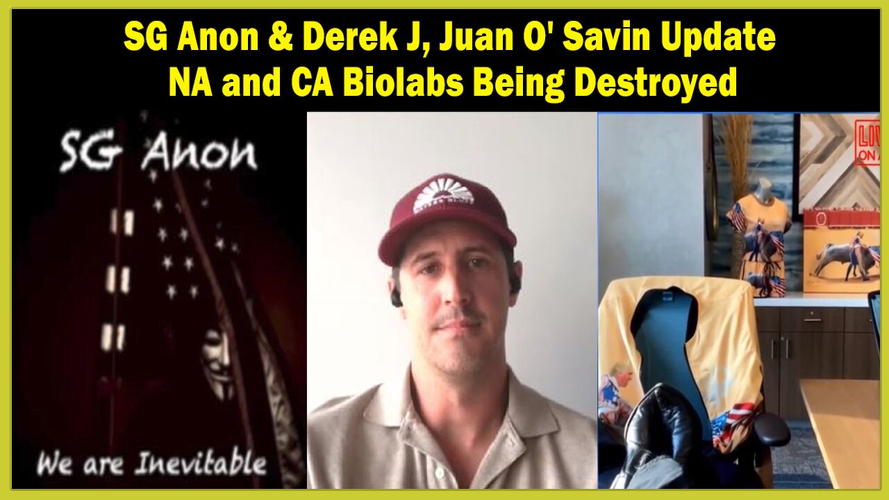 SG Anon & Derek Johnson, Juan O' Savin Update Today Mar 1. 2023! NA and CA Biolabs Being Destroyed