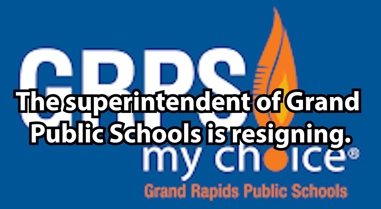 The superintendent of Grand Public Schools is resigning.