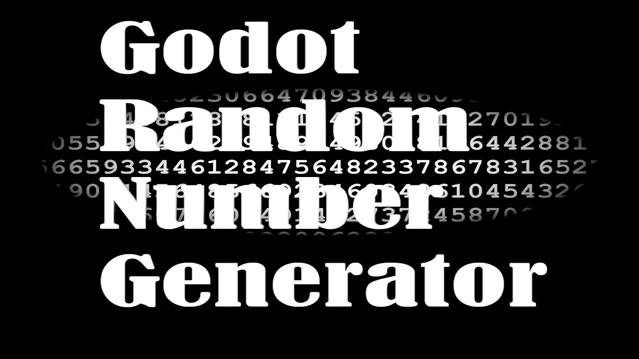 random_number_generator - in Godot