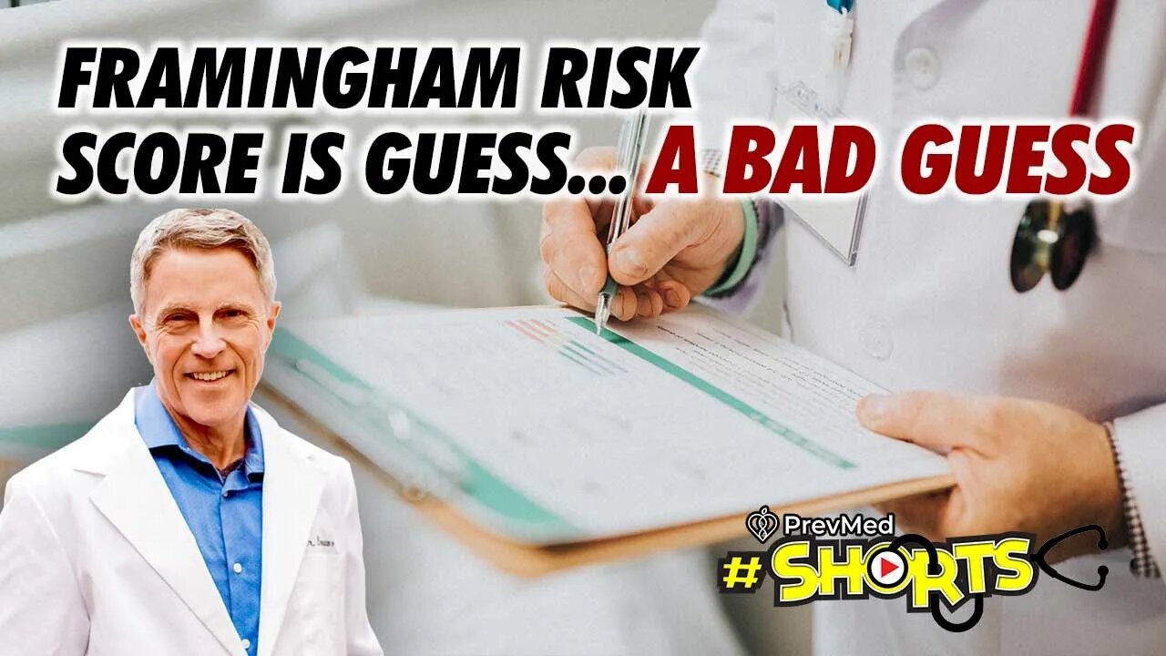 #SHORTS Framingham Risk Score is a Guess... A Bad Guess