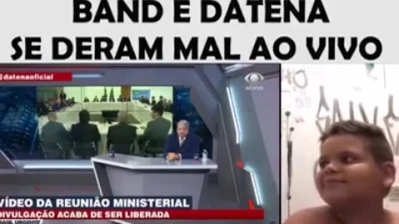 Coitado do Datena foi surpreendido ao vivo kkk