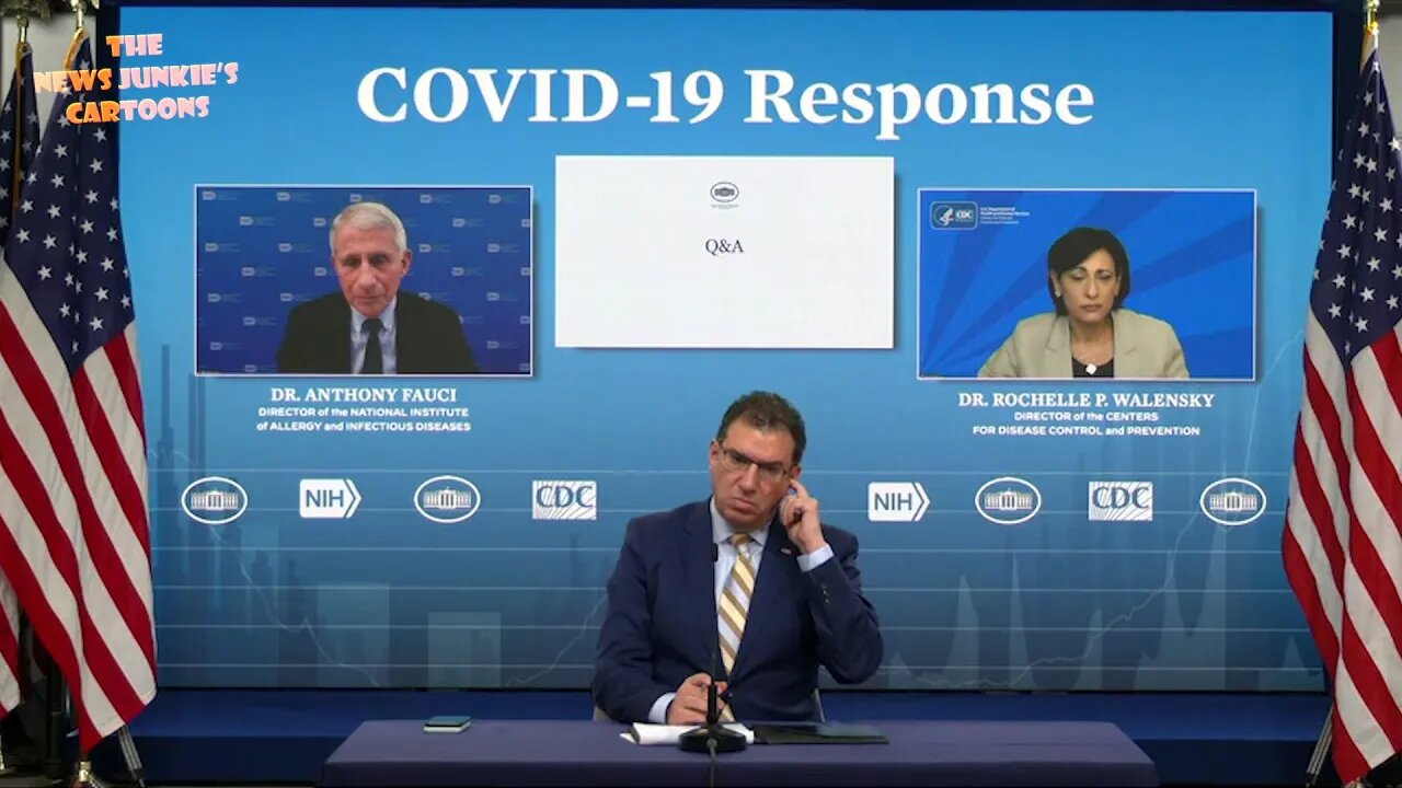 In the meantime, the White House Public Health Officials: Get vaccinated, we are scared.