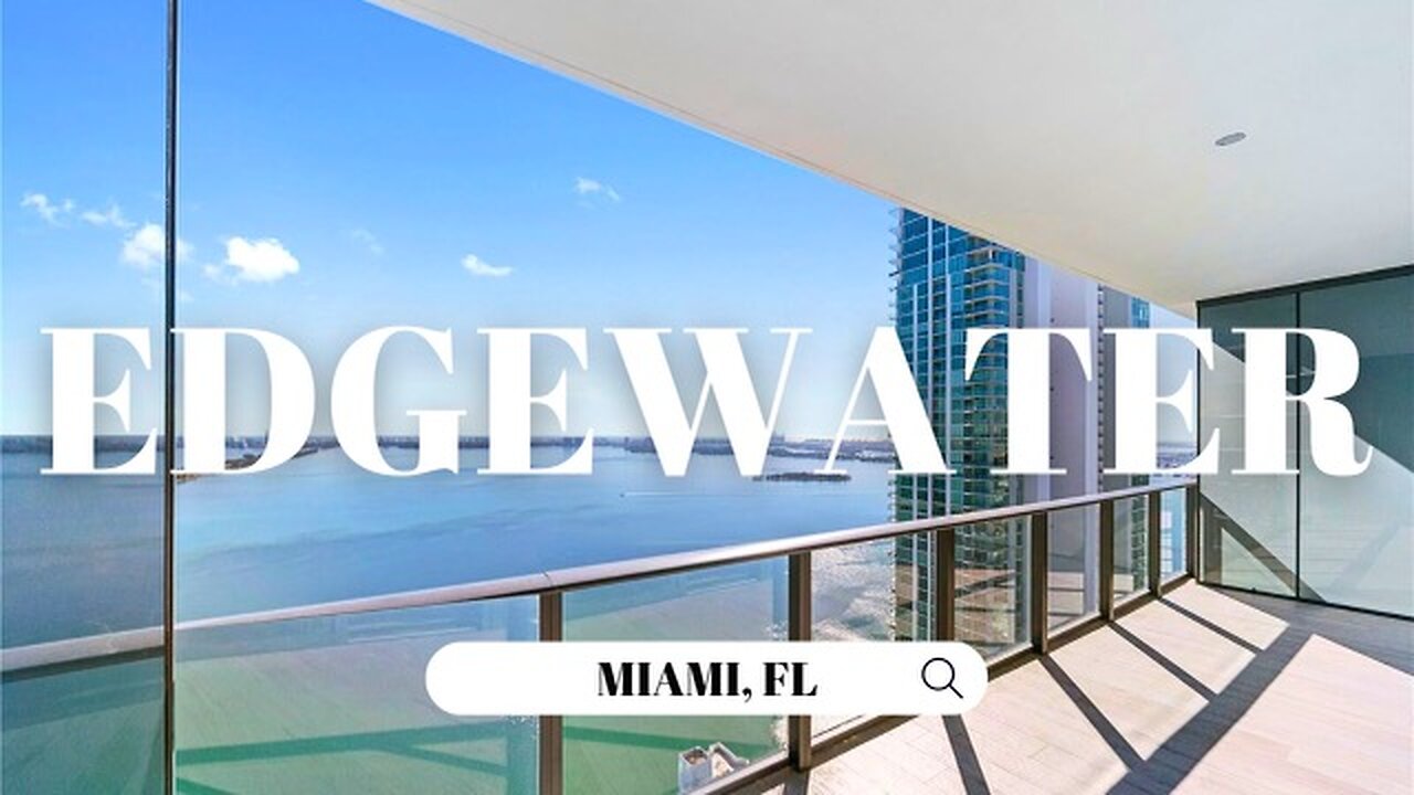 Touring a STUNNING $819k EDGEWATER Miami Condo with Unobstructed Ocean & City Views!