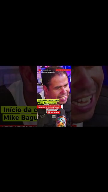 Início da carreira de Mike Baguncinha #shorts #pagodedaofensa #mikebaguncinha #melhoresmomentos