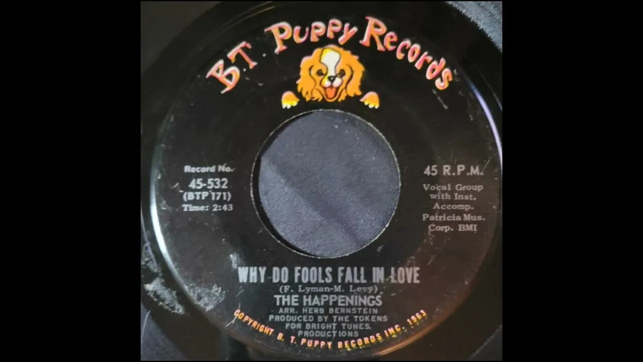 The Happenings – Why Do Fools Fall In Love