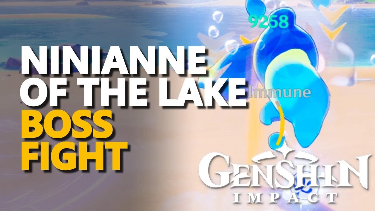 GENSHIN IMPACT - NINIANNE OF THE LAKE