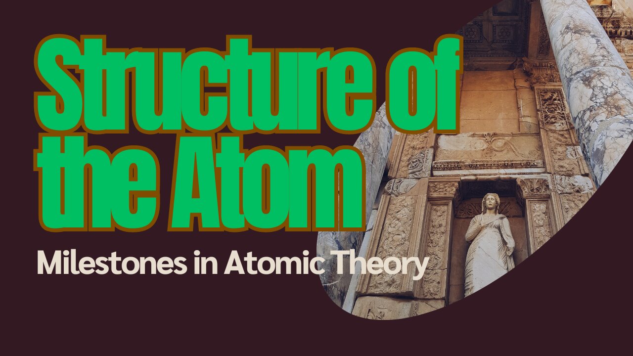 The Structure of the Atom : Milestones in Atomic Theory