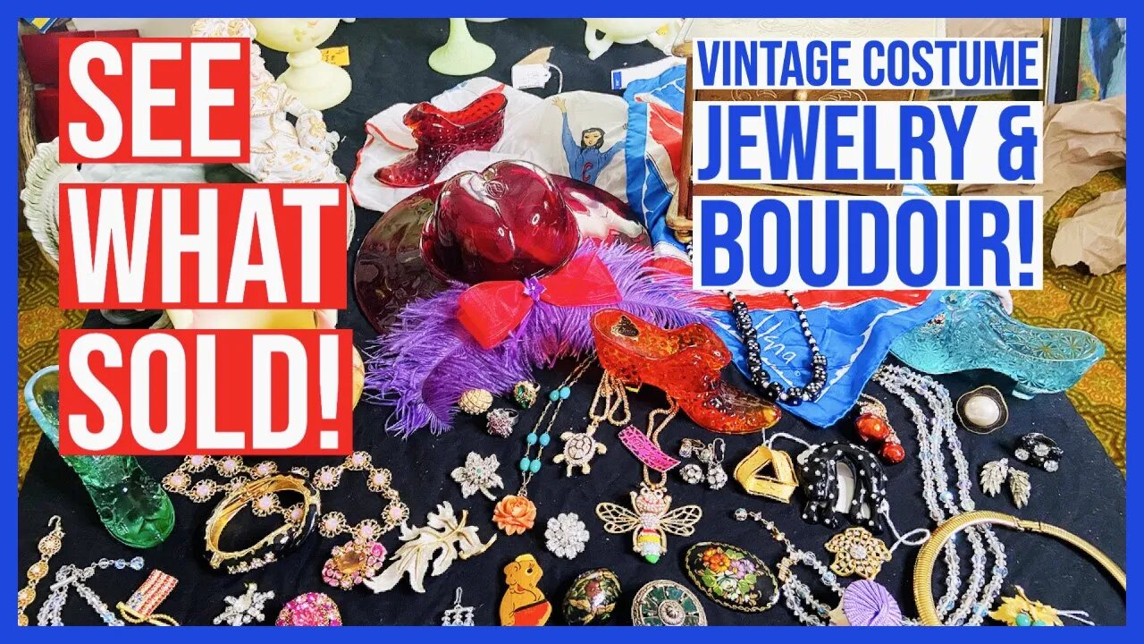 REAL PRICES! | JEWELRY & BOUDOIR | VINTAGE COSTUME FASHION!