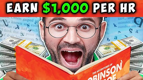 Earn $1,000s JUST By Reading Books Out LOUD!