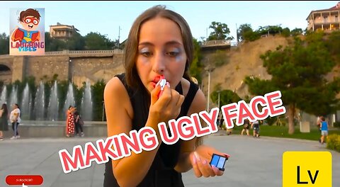 🔥 CRAZY GIRL MAKING UGLY FACE😂