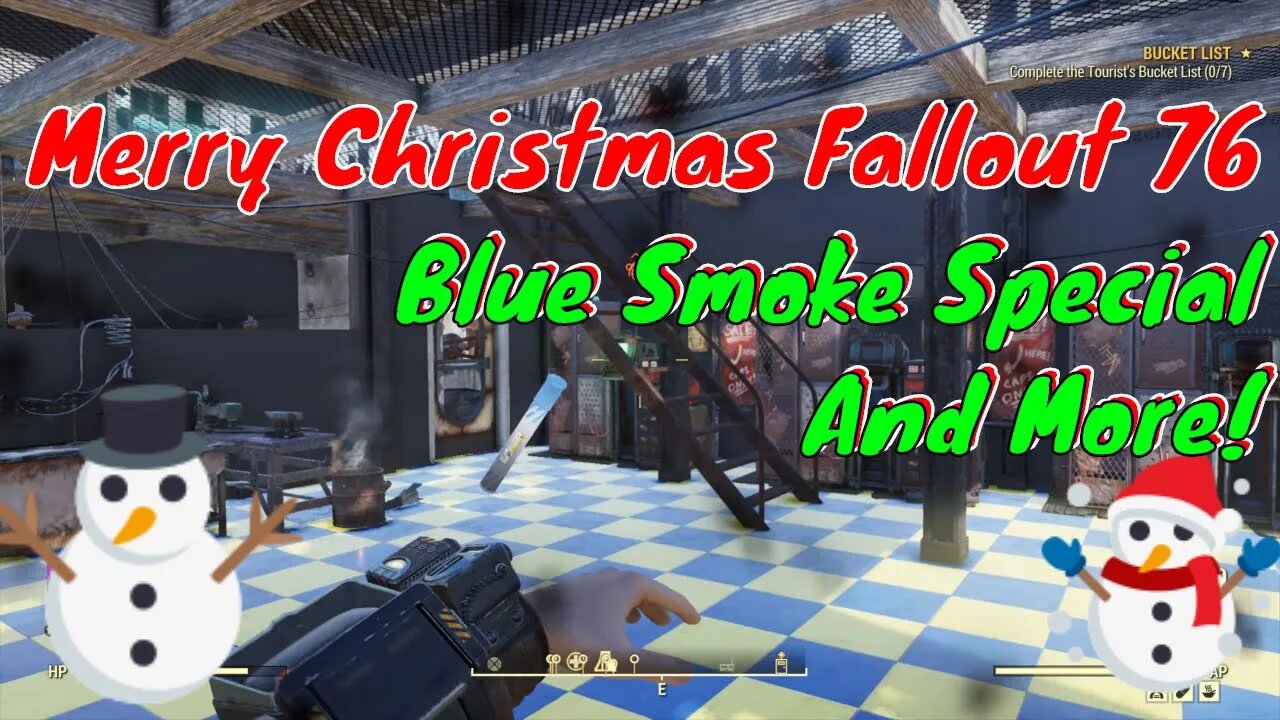 Lorespade's Fallout 76 Christmas Blue Smoke Special And More!