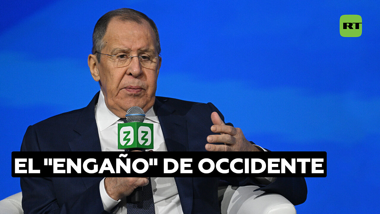 Este es el motivo por el que Rusia no respeta a Occidente, según Lavrov