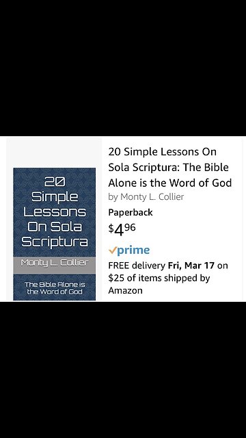 20 Simple Lessons On Sola Scriptura: The Bible Alone Is The Word Of God