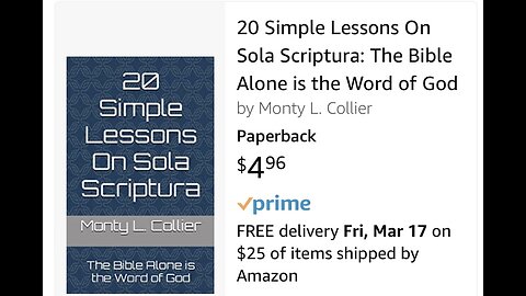 20 Simple Lessons On Sola Scriptura: The Bible Alone Is The Word Of God