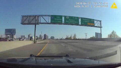 Sacramento Police High Speed North Sac. To South Sac. Emergency