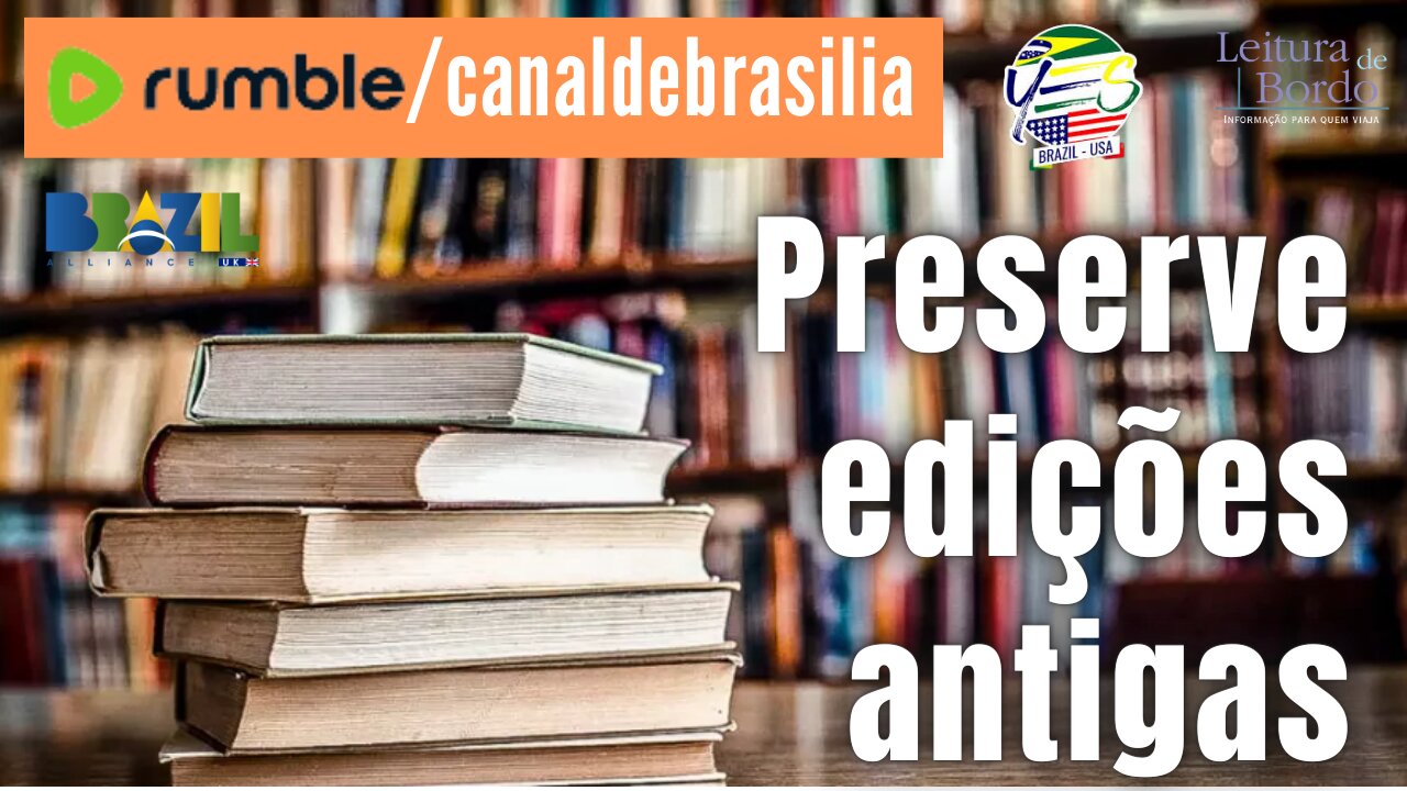 Preserve as edições dos clássicos em papel