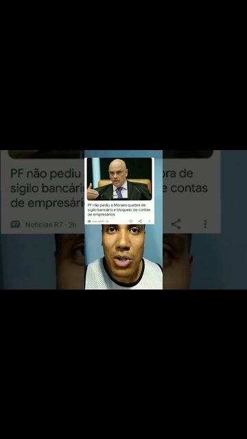 Urgente! Moraes mente sobre quebra de sigilo.