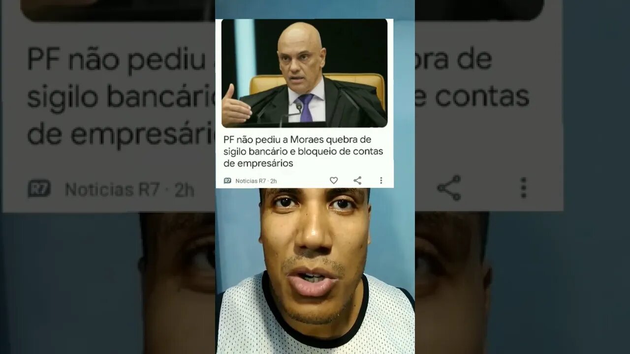 Urgente! Moraes mente sobre quebra de sigilo.