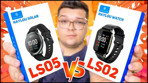 Haylou Solar LS05 vs Haylou LS02 - QUAL DELES COMPRAR? Comparativo!