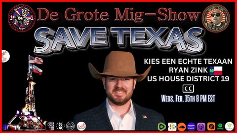 TEXAS SHOWDOWN, STEM EERST AMERIKA, RYAN ZINK TX-19 |EP218