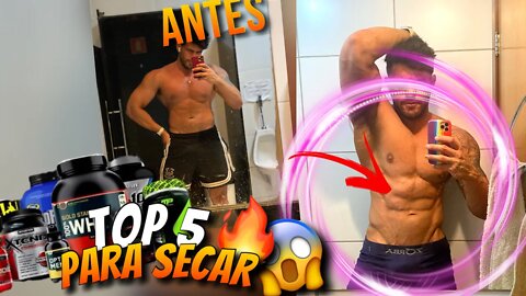 TOP 5 SUPLEMENTOS PARA QUEIMAR GORDURA! 2021